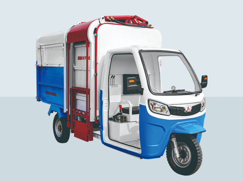 电动三轮挂桶车